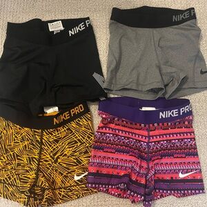 Nike pro shorts women’s